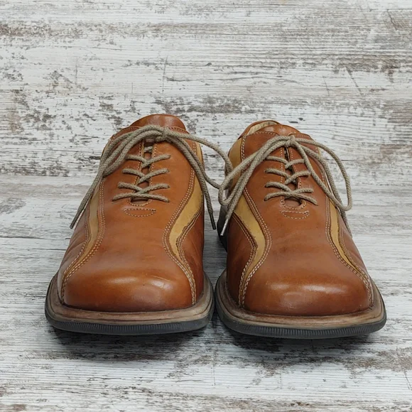 🟪Sz 43 Bed Stu Brown Leather Lace Up Oxford - Picture 7 of 16